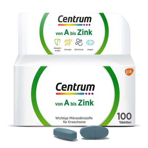 CENTRUM A-Zink Tabletten 100 St  