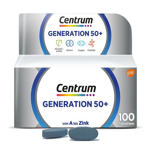 CENTRUM Generation 50+ Tabletten 100 St  