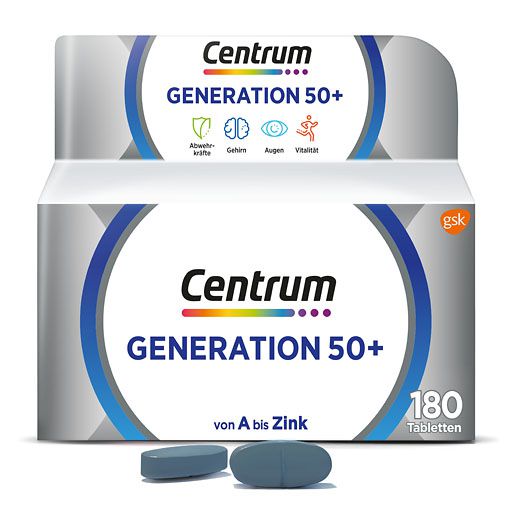CENTRUM Generation 50+ Tabletten 180 St  