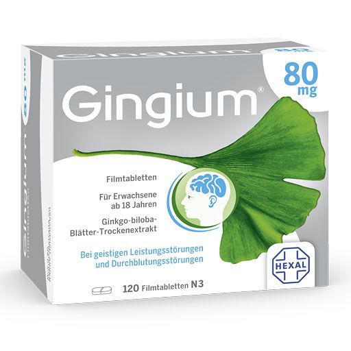 GINGIUM 80 mg Filmtabletten* 120 St