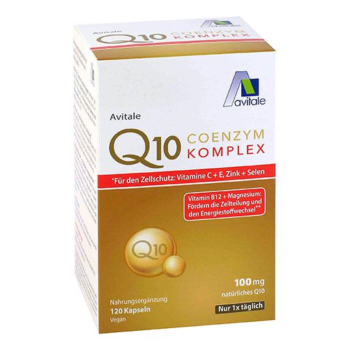 COENZYM Q10 100 mg Kapseln+Vitamine+Mineralstoffe 120 St  