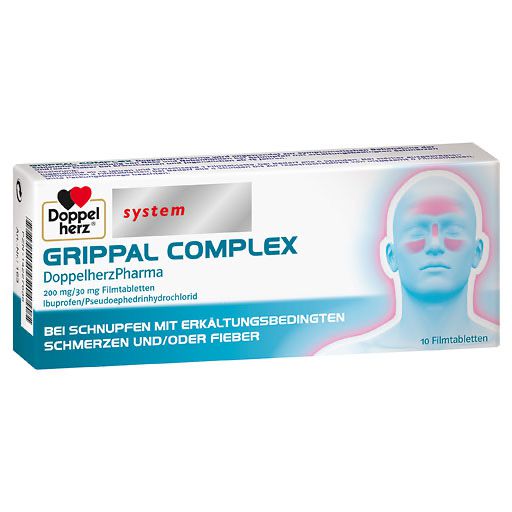 GRIPPAL COMPLEX DoppelherzPharma Filmtabletten* 10 St