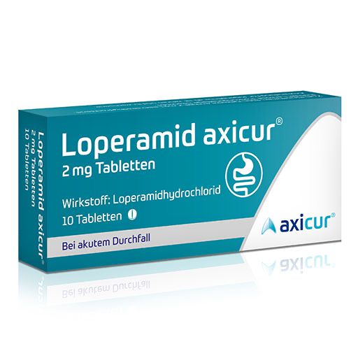LOPERAMID axicur 2 mg Tabletten* 10 St