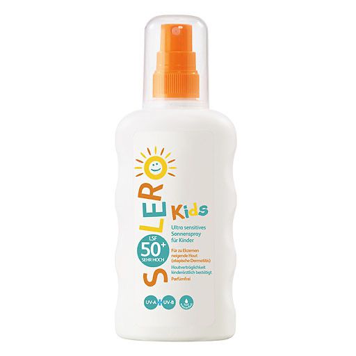 SOLERO Ultra sensitives Sonnenspray Kinder LSF 50+ 200 ml