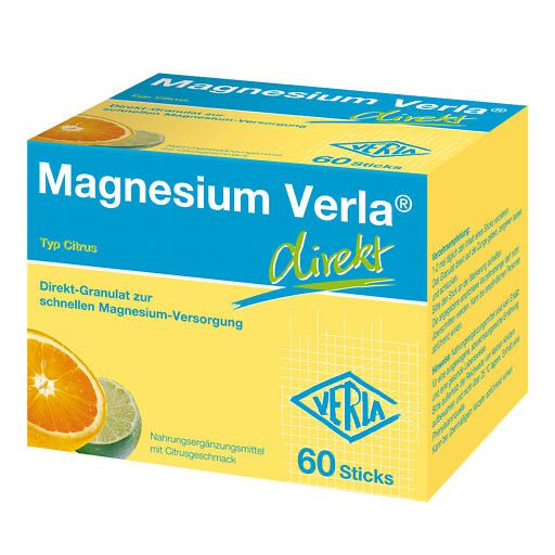 MAGNESIUM VERLA direkt Granulat Citrus 60 St  