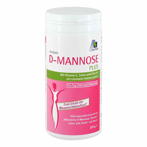 D-MANNOSE PLUS 2000 mg Pulver m. Vit. u. Mineralstof. 250 g