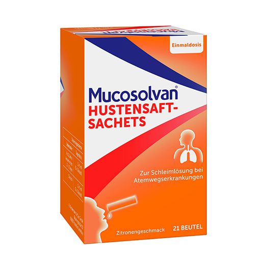 MUCOSOLVAN Hustensaft-Sachets* 21x5 ml