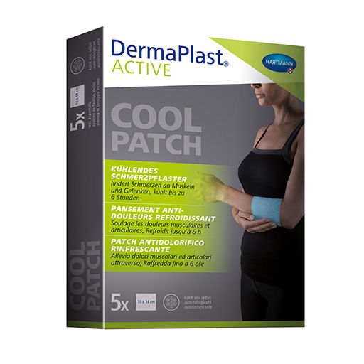 DERMAPLAST Active Cool Patch 10x14 cm 5 St
