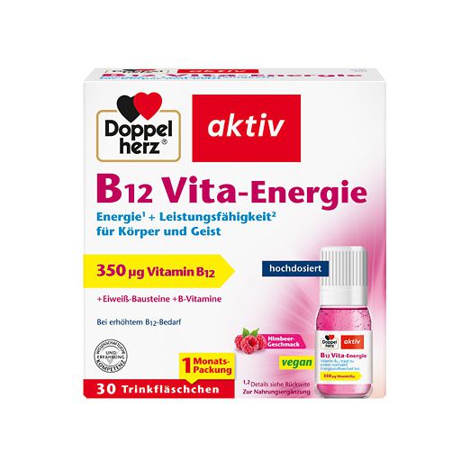 DOPPELHERZ B12 Vita-Energie Trinkampullen 30 St  