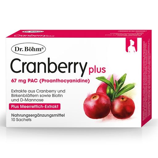 DR. BÖHM Cranberry plus Granulat 10 St