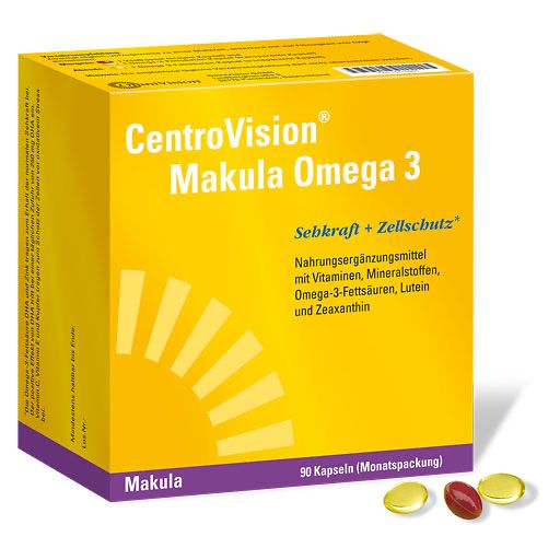 CENTROVISION Makula Omega-3 Kapseln 90 St  