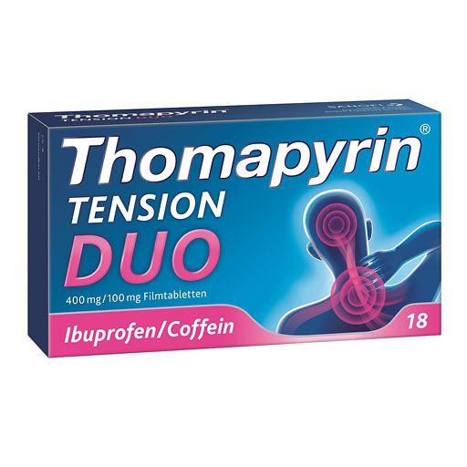 THOMAPYRIN TENSION DUO 400 mg/100 mg Filmtabletten* 18 St