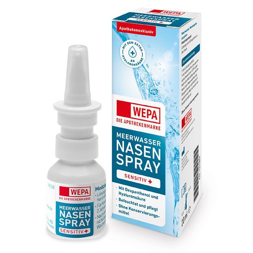 WEPA Meerwasser Nasenspray sensitiv+ 1x20 ml