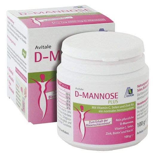 D-MANNOSE PLUS 2000 mg Pulver m. Vit. u. Mineralstof. 100 g