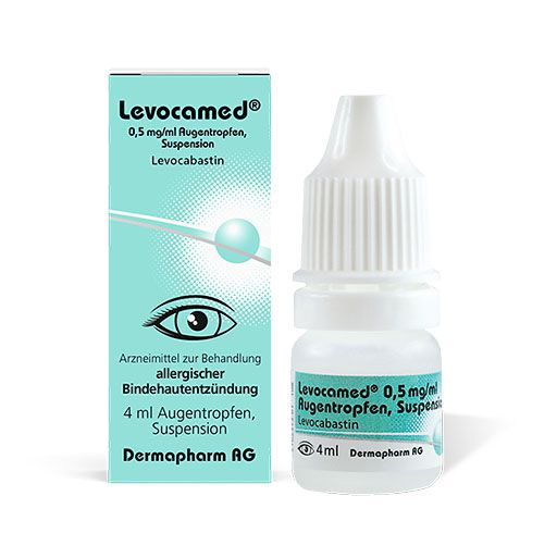 LEVOCAMED 0,5 mg/ml Augentropfen Suspension* 4 ml
