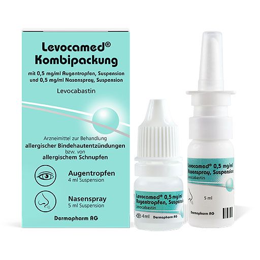 LEVOCAMED Kombi 0,5 mg/ml AT + 0,5 mg/ml Nasenspr.* 1 St
