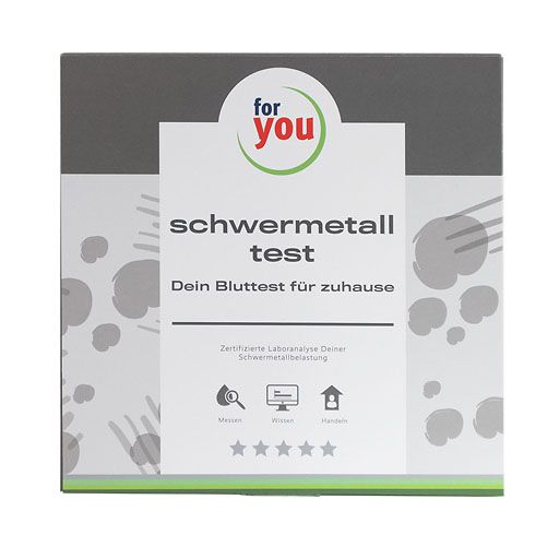 FOR YOU schwermetall-Test 1 St
