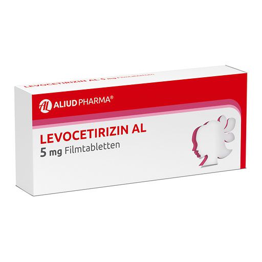 LEVOCETIRIZIN AL 5 mg Filmtabletten* 100 St