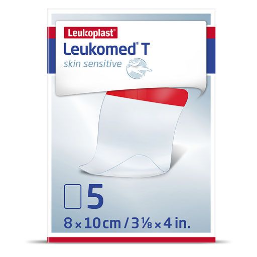 LEUKOMED T skin sensitive steril 8x10 cm 5 St