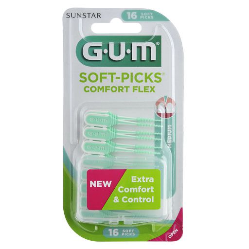 GUM Soft-Picks Comfort Flex regular 16 St