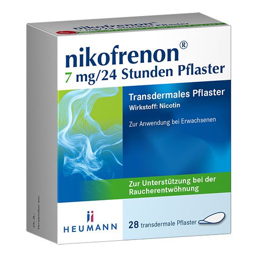 NIKOFRENON 7 mg/24 Stunden Pflaster transdermal* 28 St