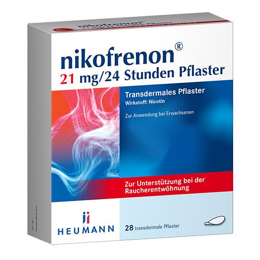 NIKOFRENON 21 mg/24 Stunden Pflaster transdermal* 28 St
