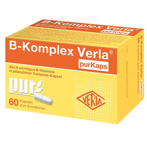 VITAMIN B-Komplex Verla purKaps 60 St