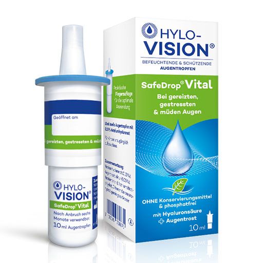 HYLO-VISION SafeDrop Vital Augentropfen 10 ml