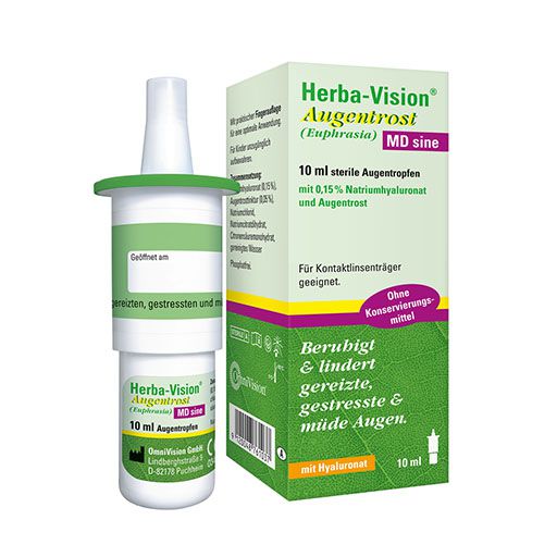 HERBA-VISION Augentrost MD sine Augentropfen 10 ml