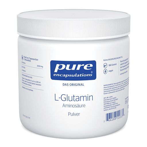 PURE ENCAPSULATIONS L-Glutamin Pulver 186 g