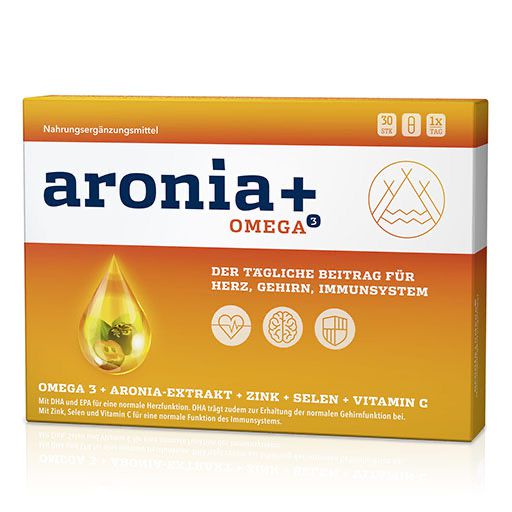 ARONIA+ Omega-3 Kapseln 30 St