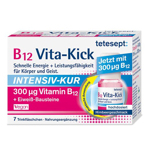 TETESEPT B12 Vita-Kick 300 μg Intensiv-Kur TRA 7 St