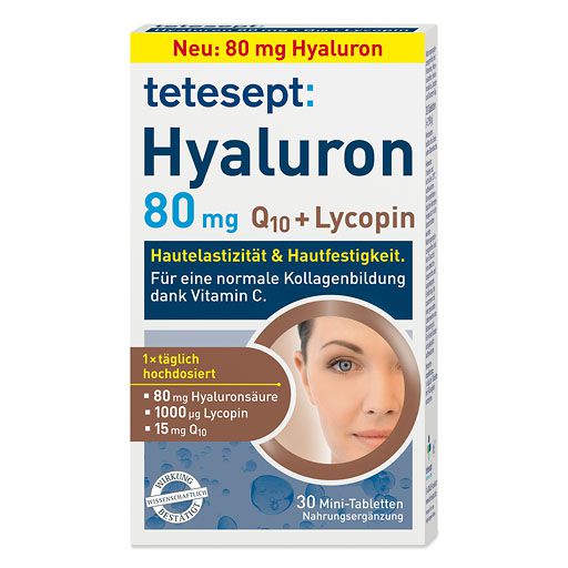 TETESEPT Hyaluron 80 mg Filmtabletten 30 St