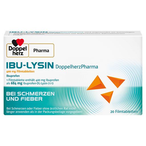 IBU-LYSIN DoppelherzPharma Filmtabletten* 20 St