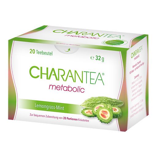 CHARANTEA metabolic Lemon/Mint Filterbeutel 20 St  