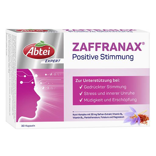 ABTEI EXPERT ZAFFRANAX Positive Stimmung Kapseln