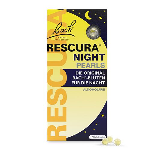 BACHBLÜTEN Original Rescura Night Pearls 28 St  