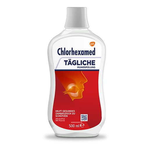 CHLORHEXAMED tägliche Mundspülung 0,06% 500 ml
