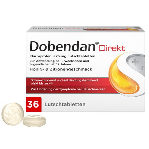 DOBENDAN Direkt Flurbiprofen 8,75 mg Lutschtabl.* 36 St