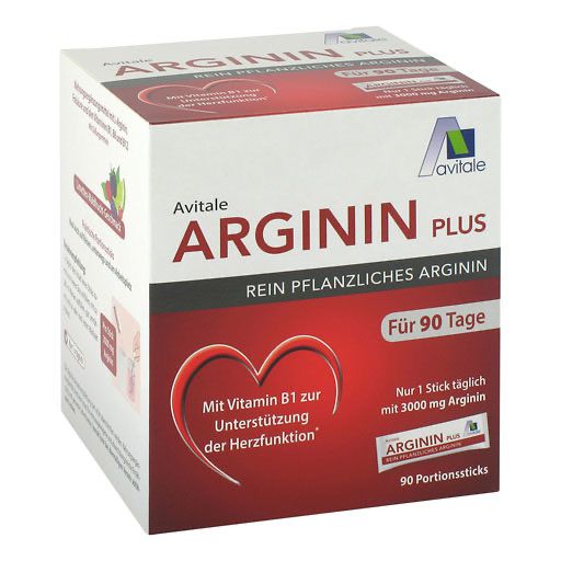 ARGININ PLUS Vitamin B1+B6+B12+Folsäure Sticks 90 St  