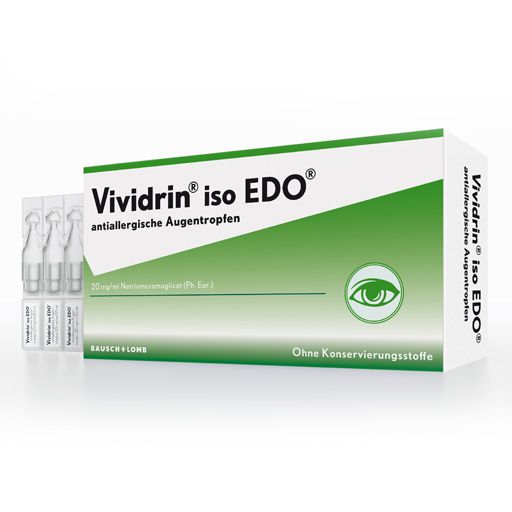 VIVIDRIN iso EDO antiallergische Augentropfen* 30x0,5 ml