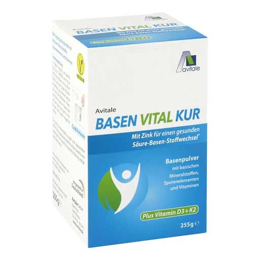 BASEN VITAL KUR plus Vitamin D3+K2 Pulver 255 g