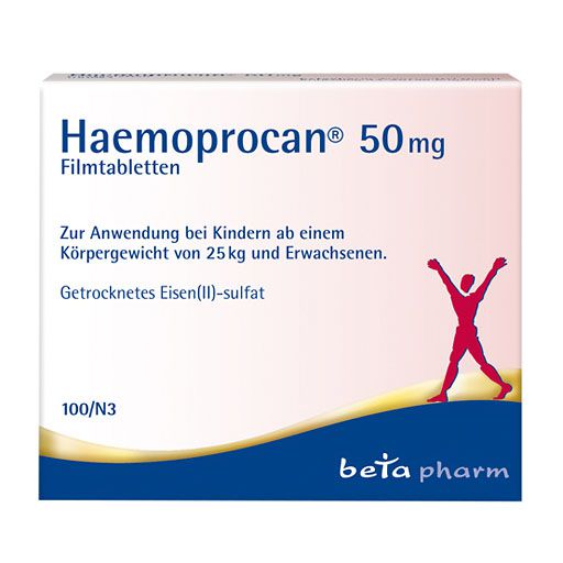 HAEMOPROCAN 50 mg Filmtabletten* 100 St