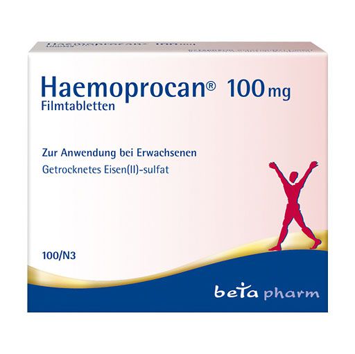 HAEMOPROCAN 100 mg Filmtabletten* 100 St