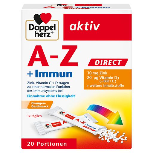 DOPPELHERZ A-Z+Immun DIRECT Pellets 20 St  