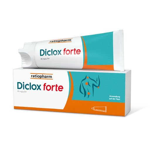 DICLOX-ratiopharm Schmerzgel Forte 20 mg/g mit Diclofenac* 100 g