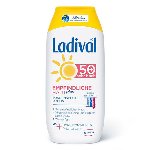 LADIVAL empfindliche Haut Plus LSF 50+ Lotion 200 ml