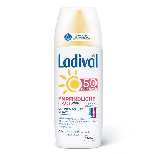 LADIVAL empfindliche Haut Plus LSF 50+ Spray 150 ml