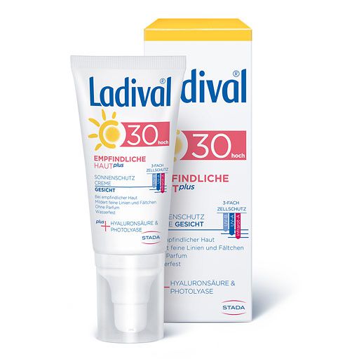 LADIVAL empfindliche Haut Plus LSF 30 Creme 50 ml