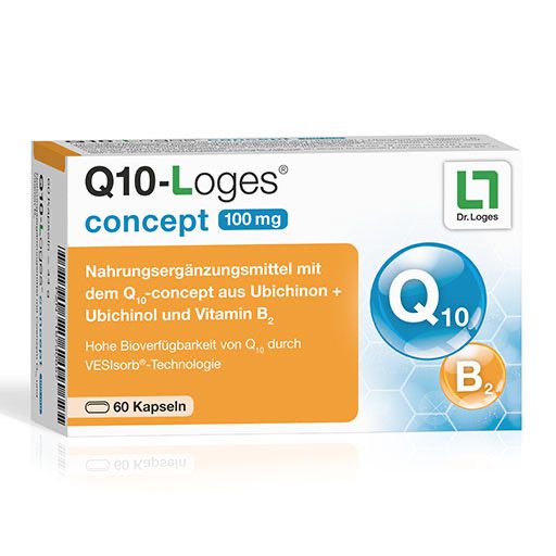 Q10-LOGES concept 100 mg Kapseln 60 St  